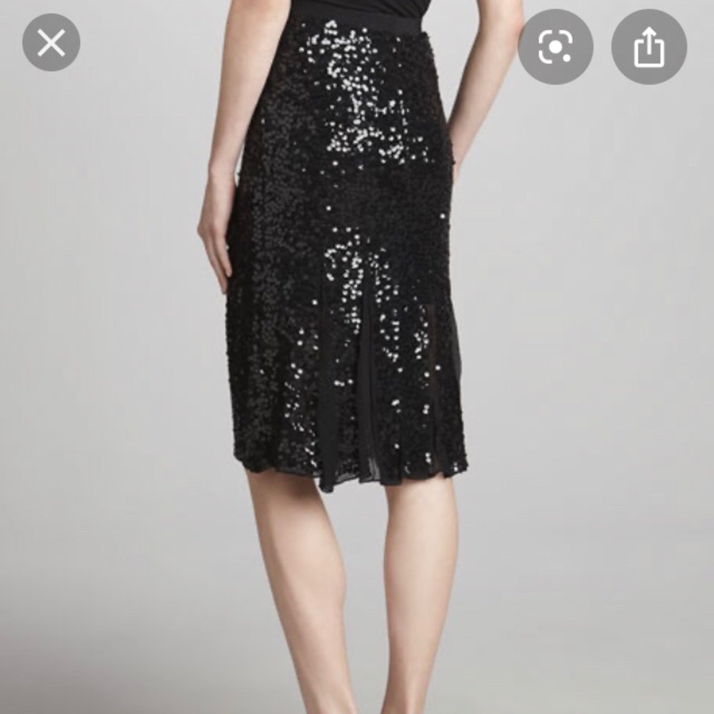 HP💥Karen Kane sequin skirt size S/M - Picture 2 of 8